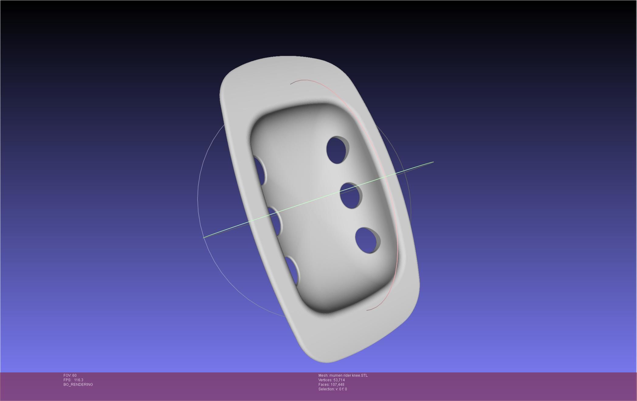 One Punch Man Mumen Rider Leg And Knee Printable Models 3D print model_16