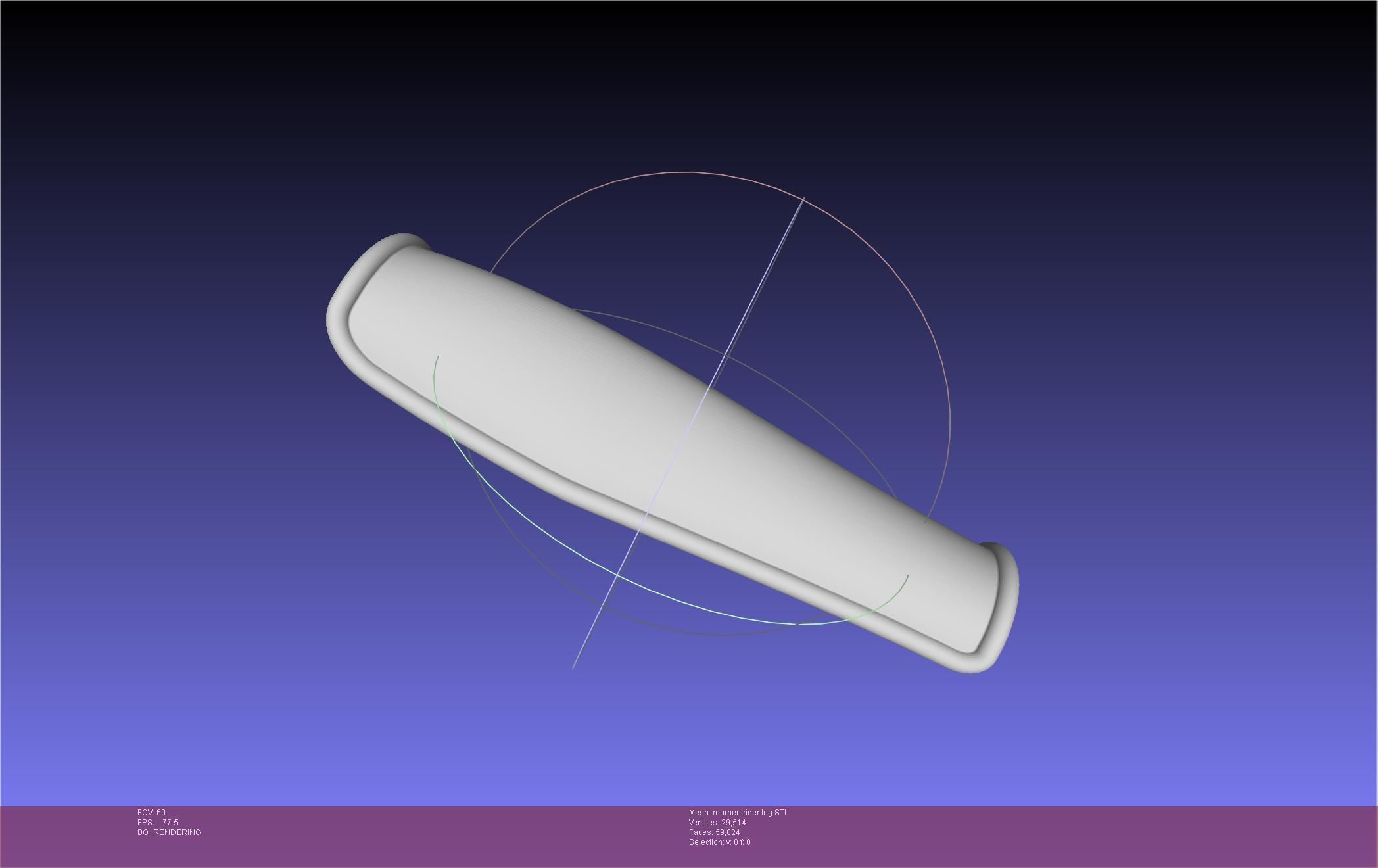 One Punch Man Mumen Rider Leg And Knee Printable Models 3D print model_53