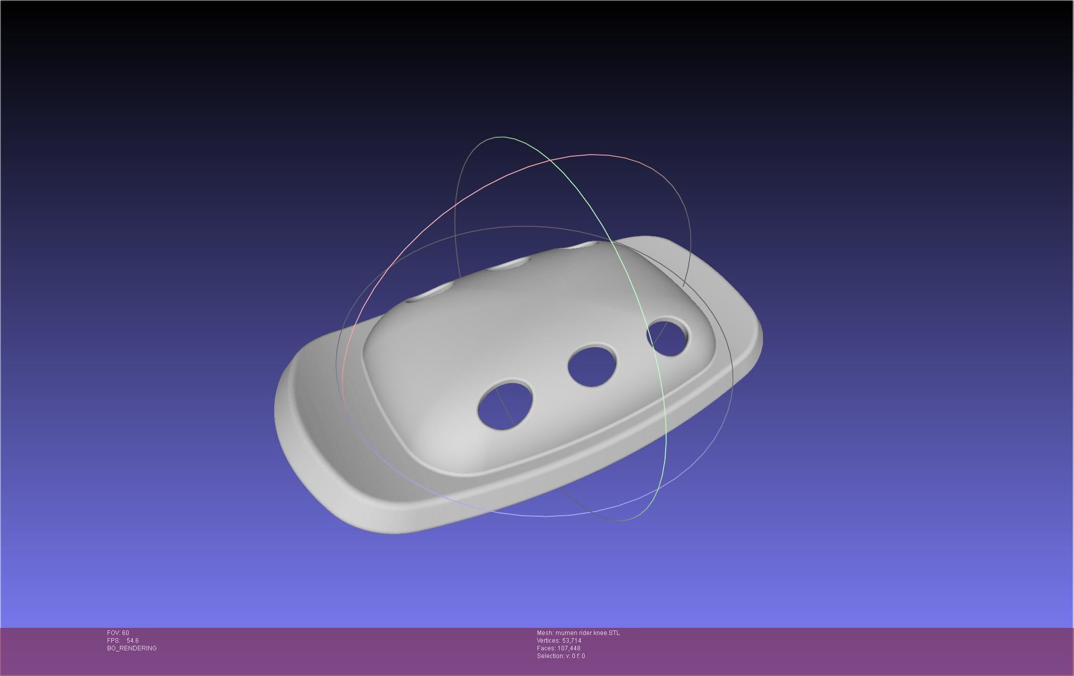 One Punch Man Mumen Rider Leg And Knee Printable Models 3D print model_2