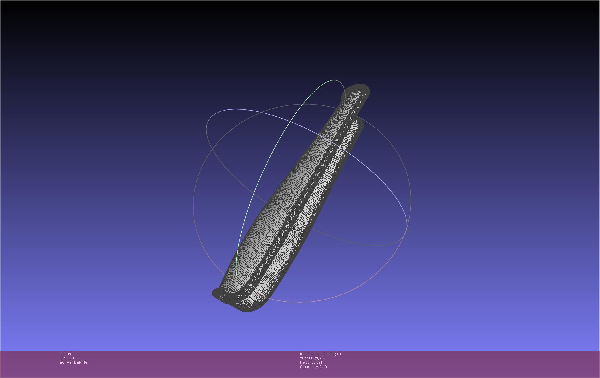 One Punch Man Mumen Rider Leg And Knee Printable Models 3D print model_72