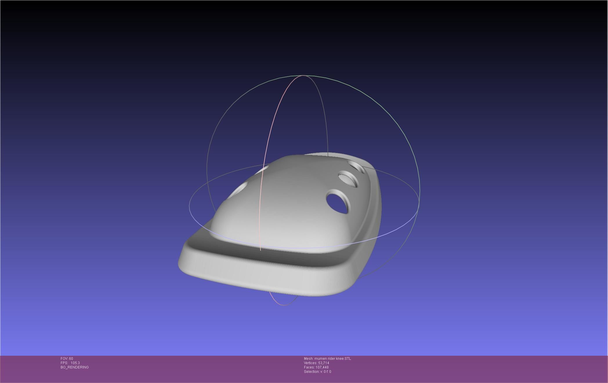 One Punch Man Mumen Rider Leg And Knee Printable Models 3D print model_9