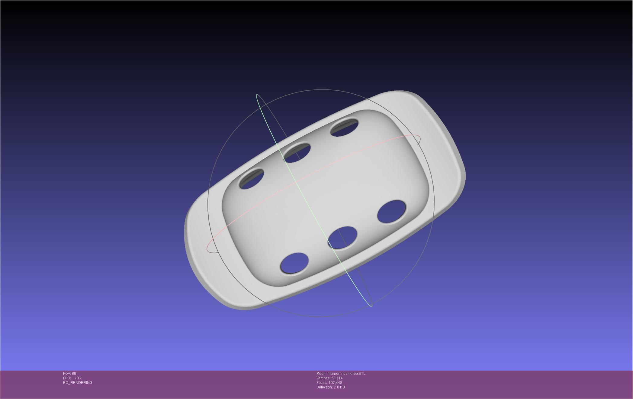 One Punch Man Mumen Rider Leg And Knee Printable Models 3D print model_5