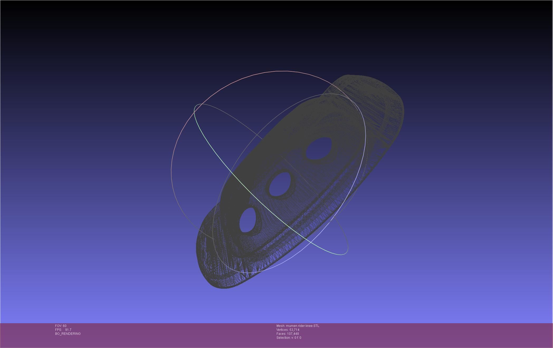 One Punch Man Mumen Rider Leg And Knee Printable Models 3D print model_33