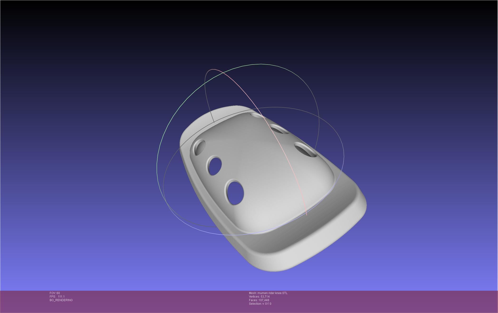 One Punch Man Mumen Rider Leg And Knee Printable Models 3D print model_18