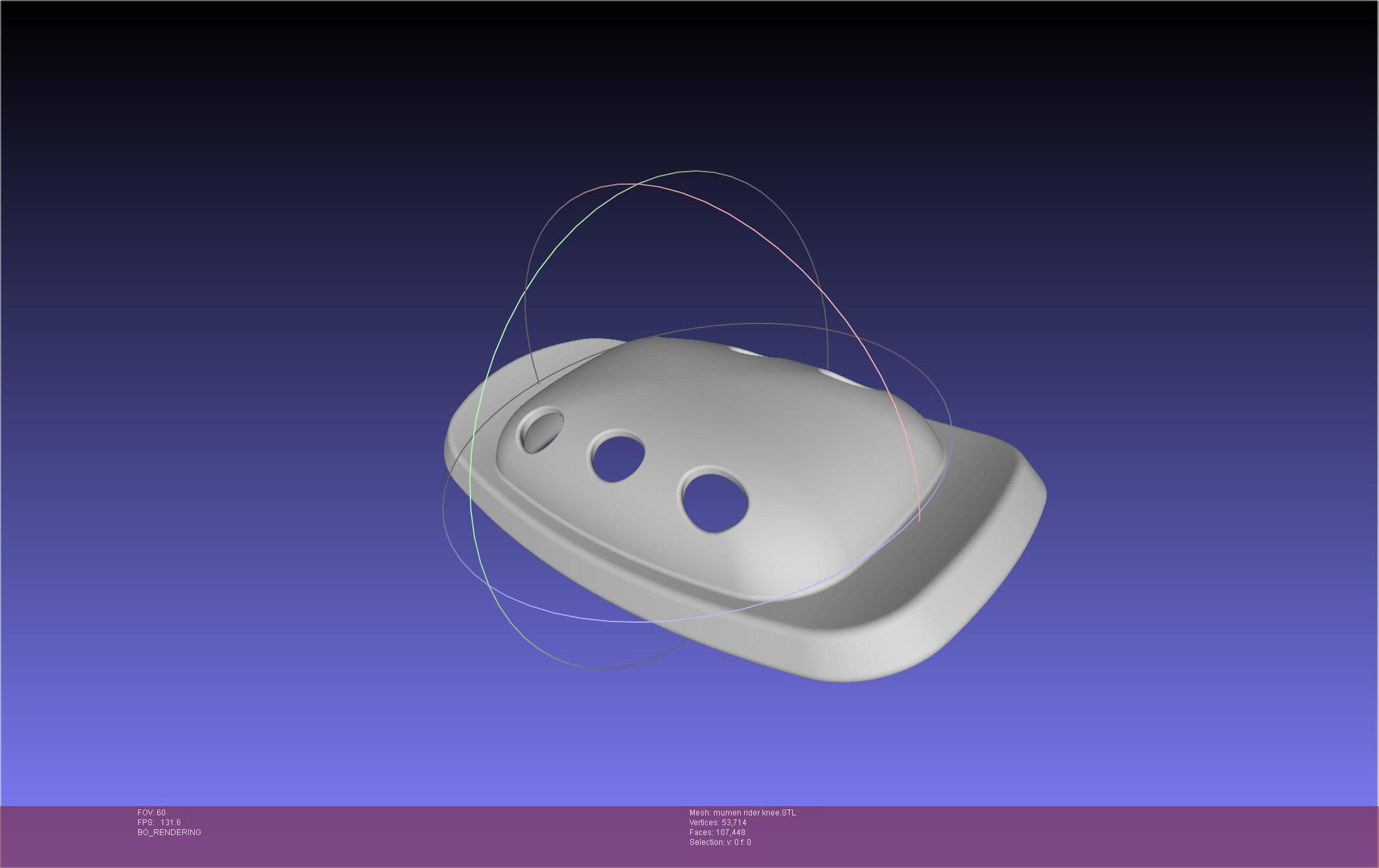 One Punch Man Mumen Rider Leg And Knee Printable Models 3D print model_10