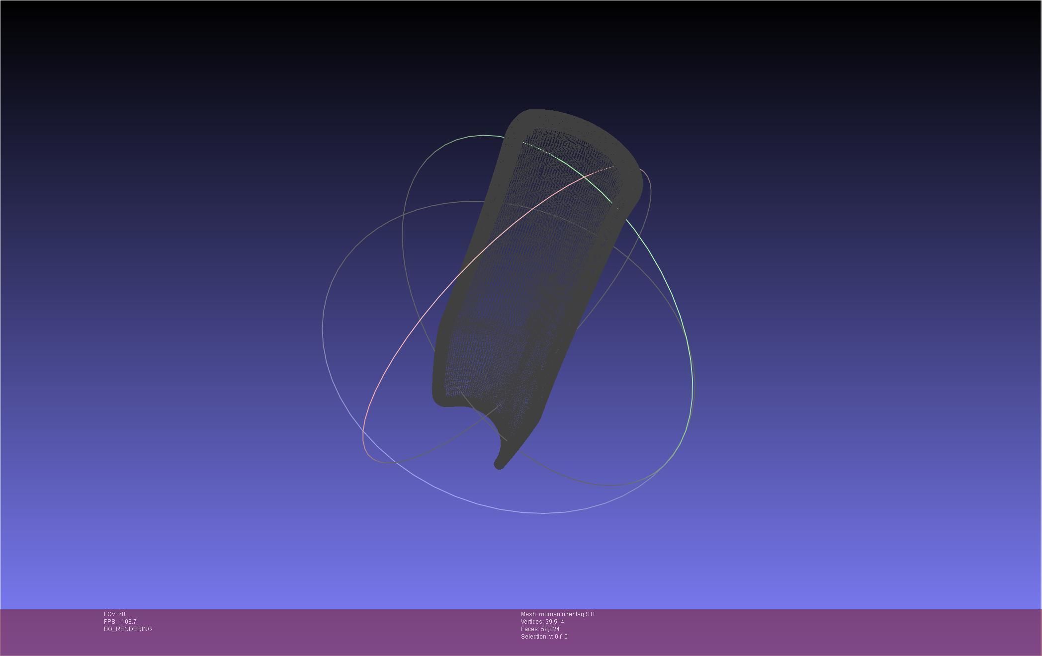 One Punch Man Mumen Rider Leg And Knee Printable Models 3D print model_74