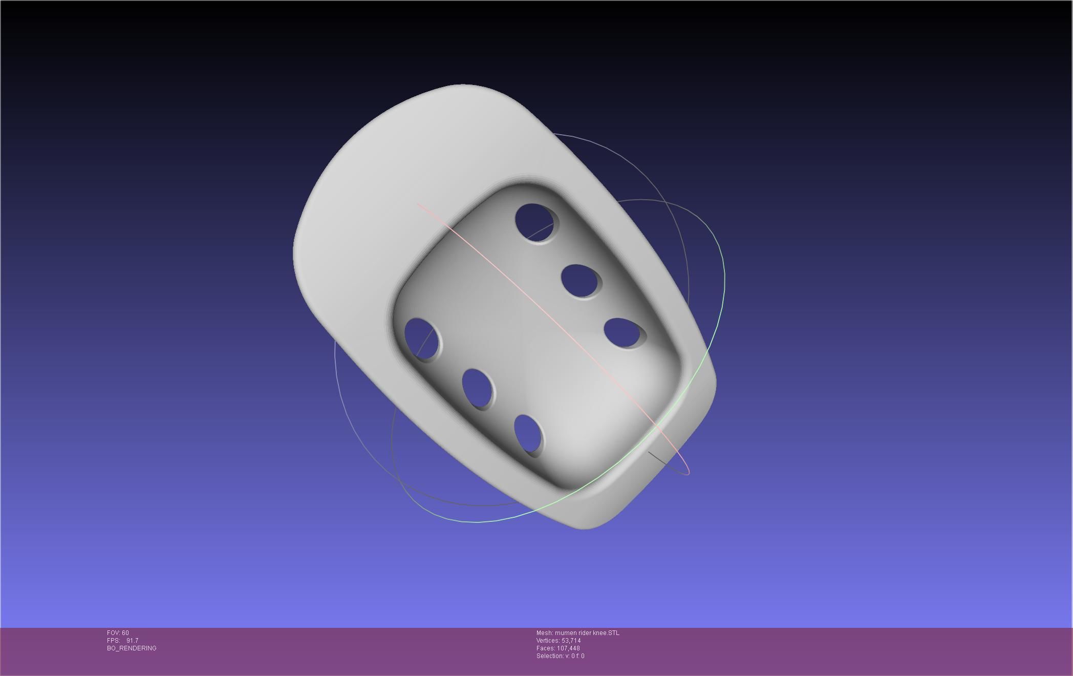 One Punch Man Mumen Rider Leg And Knee Printable Models 3D print model_15