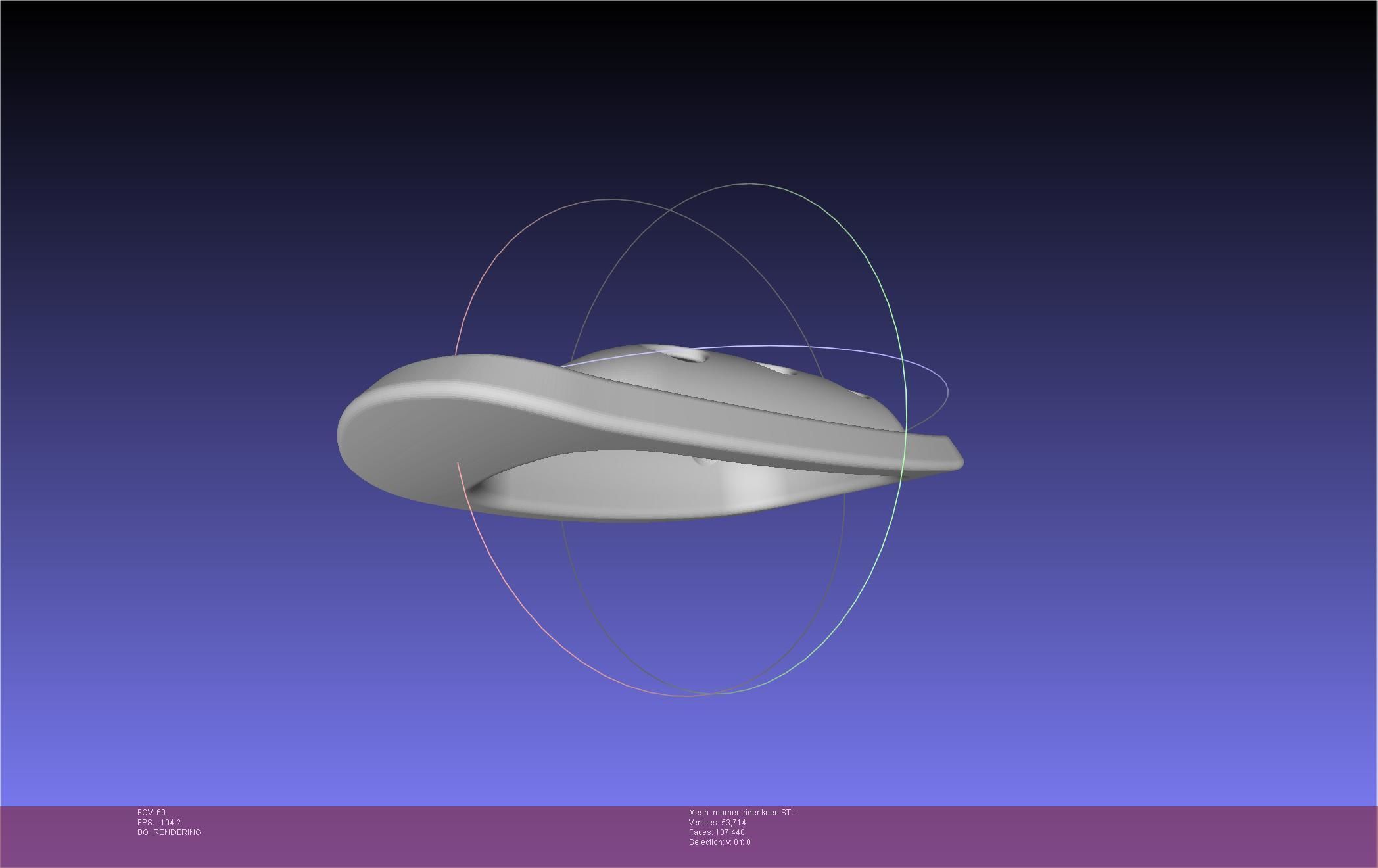 One Punch Man Mumen Rider Leg And Knee Printable Models 3D print model_43