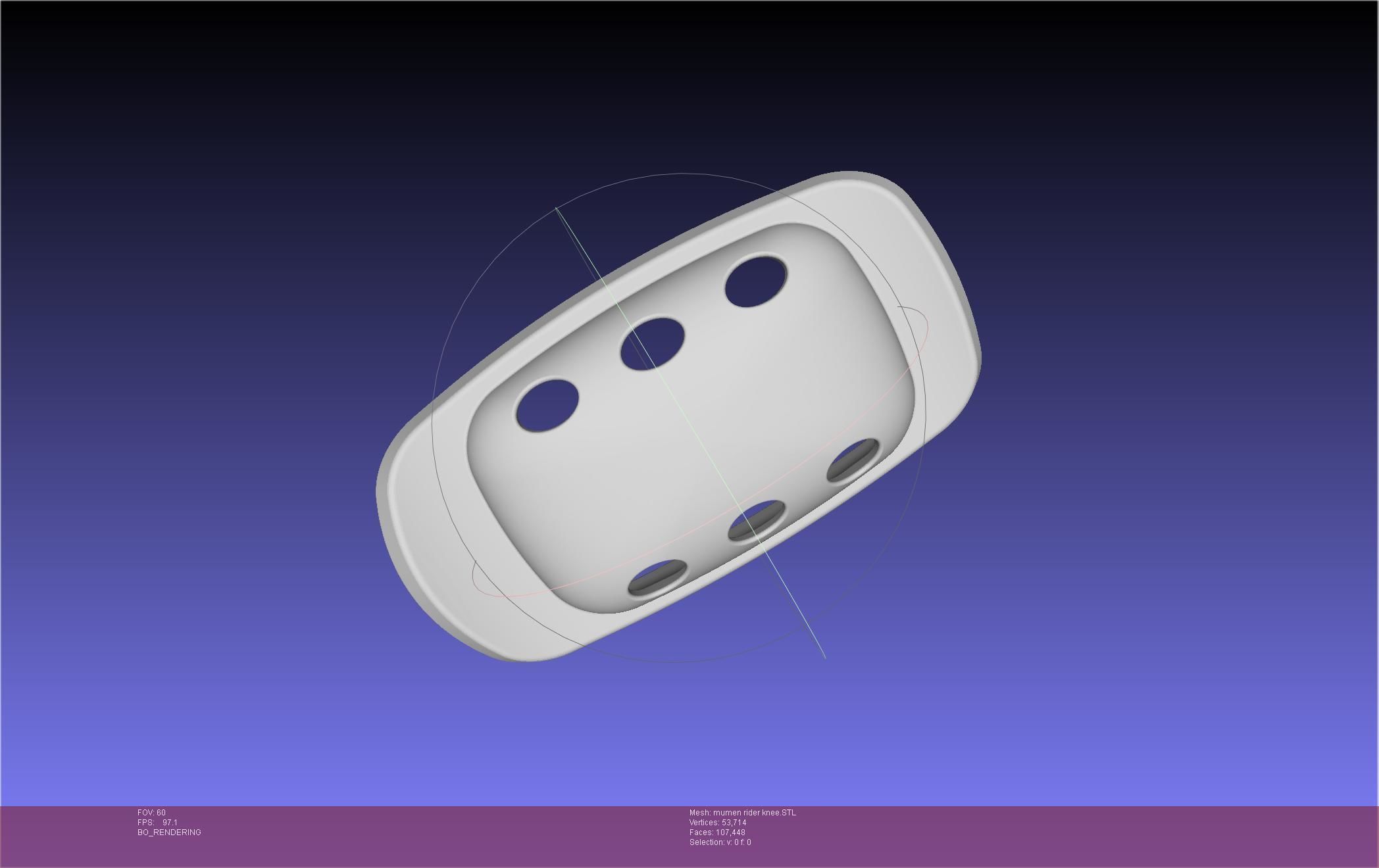 One Punch Man Mumen Rider Leg And Knee Printable Models 3D print model_4