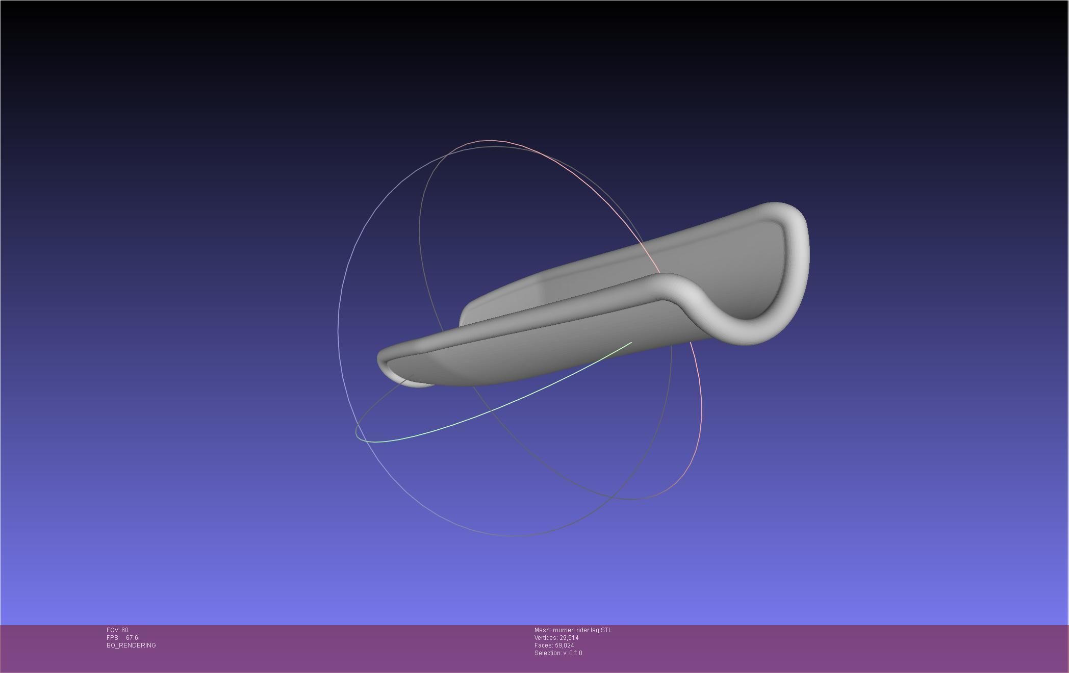 One Punch Man Mumen Rider Leg And Knee Printable Models 3D print model_55