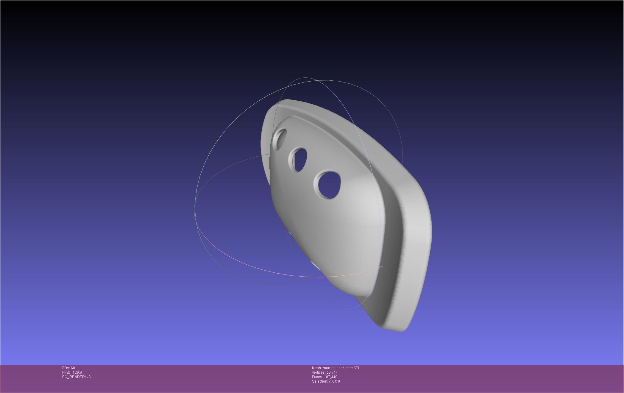 One Punch Man Mumen Rider Leg And Knee Printable Models 3D print model_17