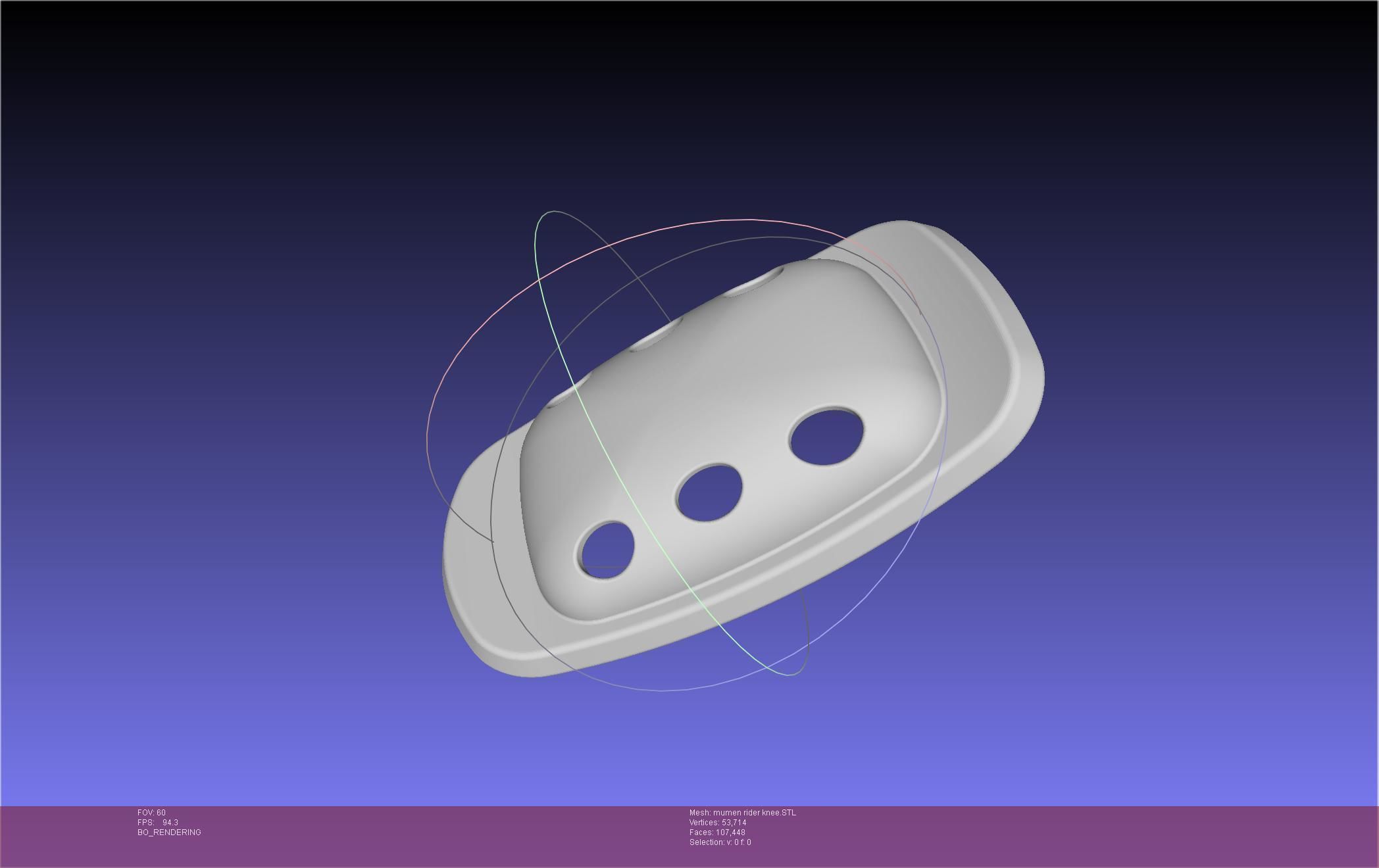 One Punch Man Mumen Rider Leg And Knee Printable Models 3D print model_11