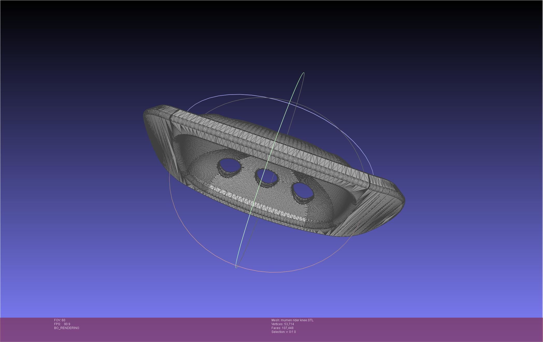 One Punch Man Mumen Rider Leg And Knee Printable Models 3D print model_31