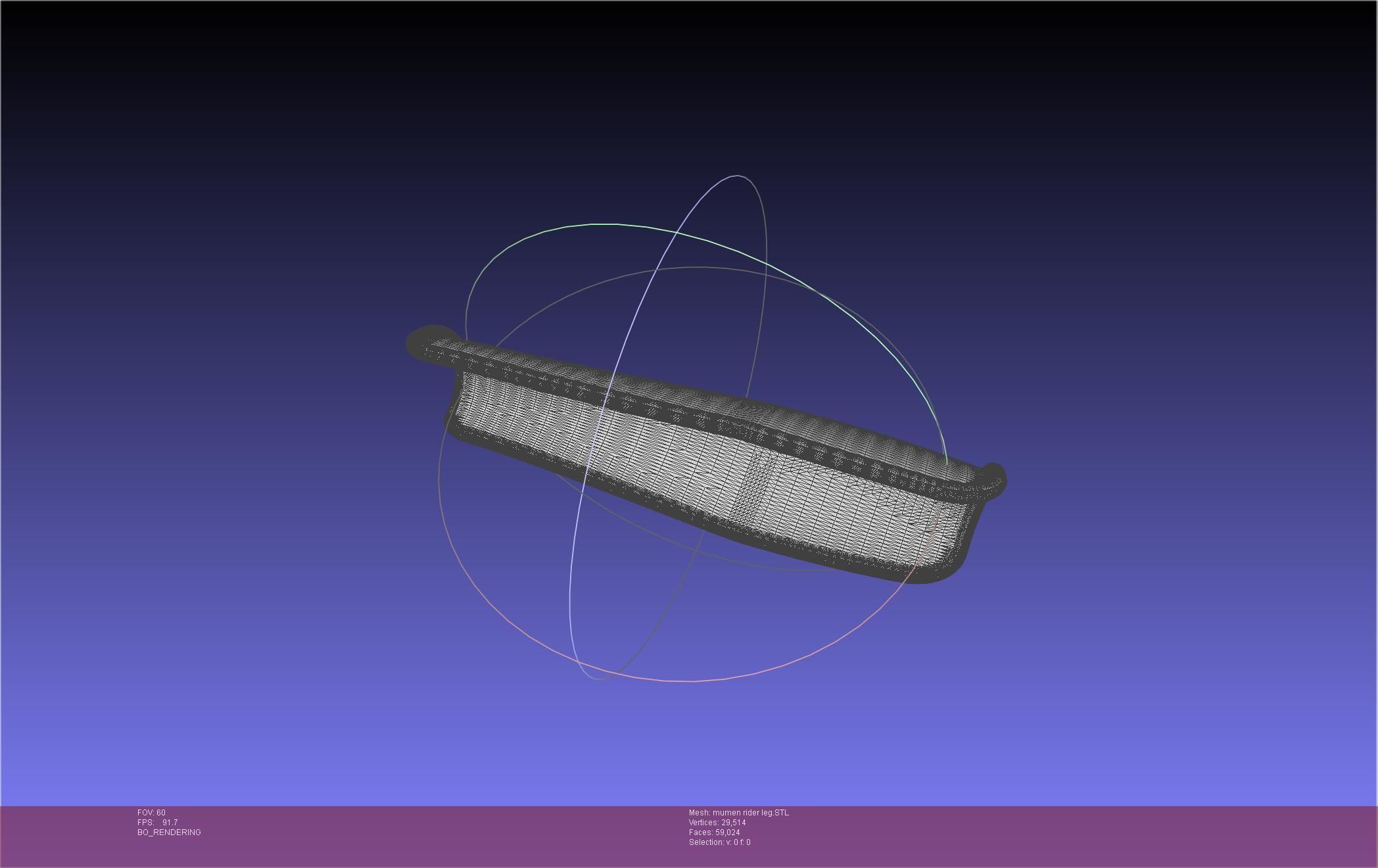 One Punch Man Mumen Rider Leg And Knee Printable Models 3D print model_79