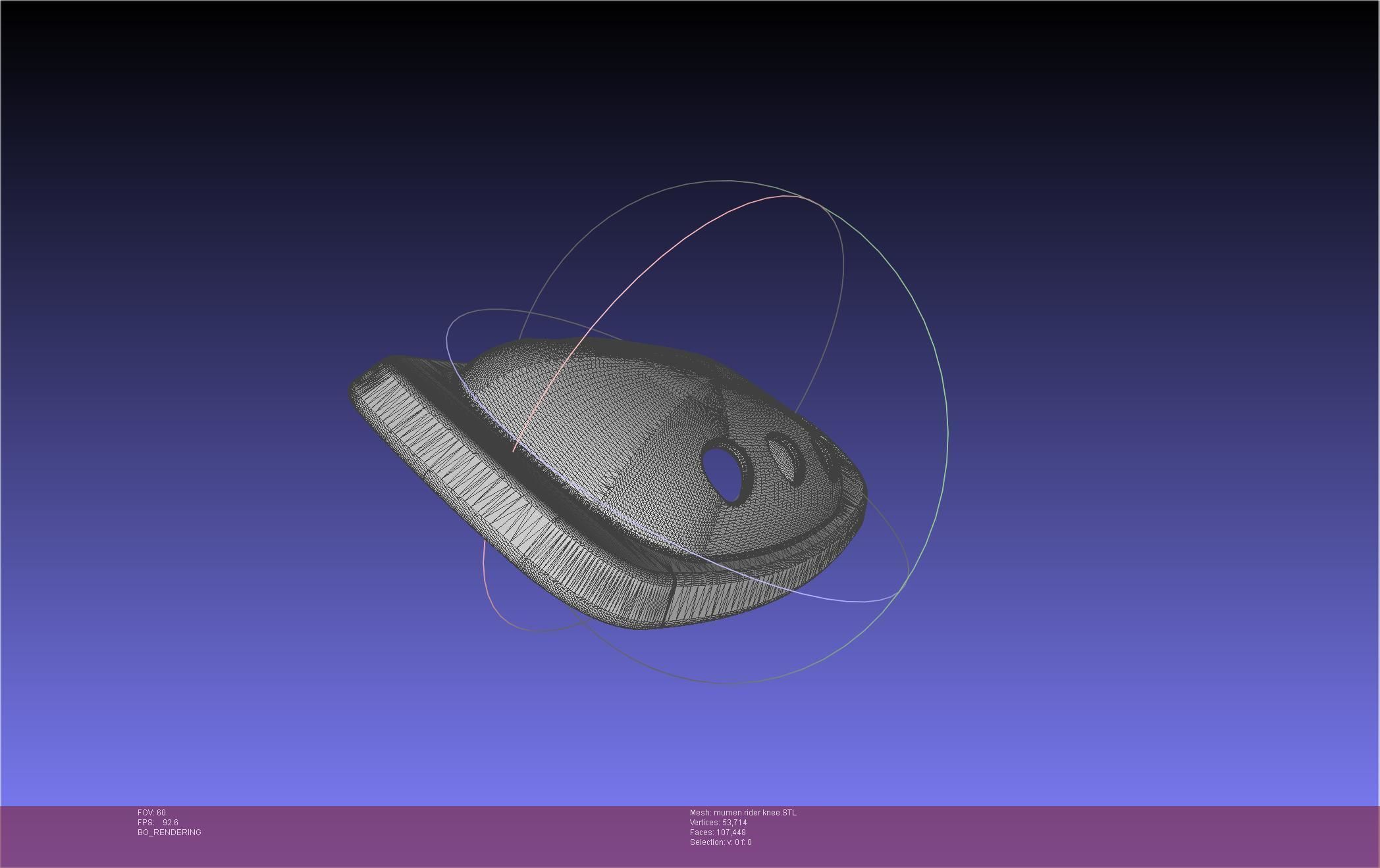 One Punch Man Mumen Rider Leg And Knee Printable Models 3D print model_35