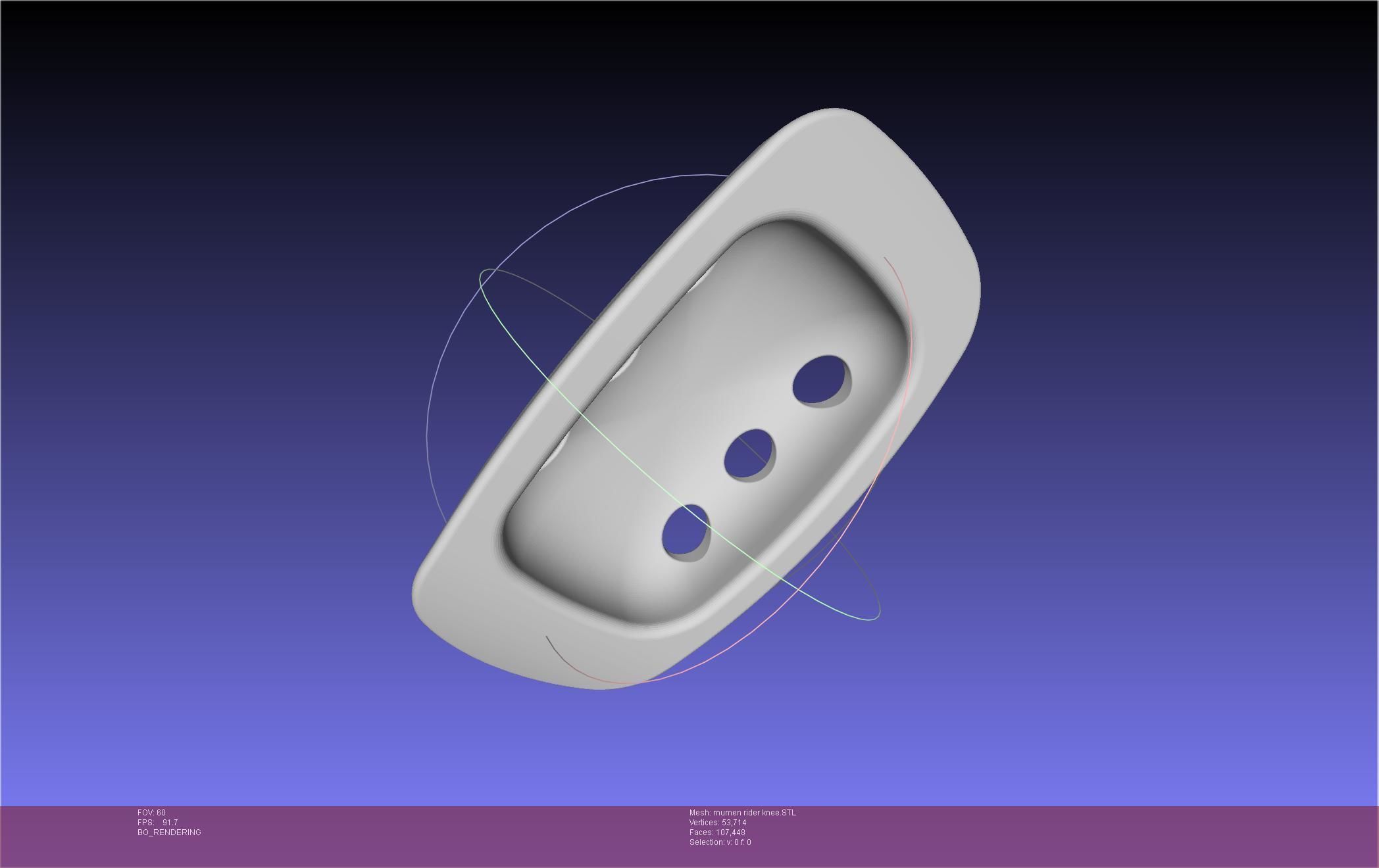 One Punch Man Mumen Rider Leg And Knee Printable Models 3D print model_14