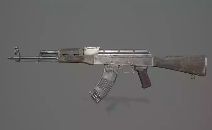 AK-47 silver sword