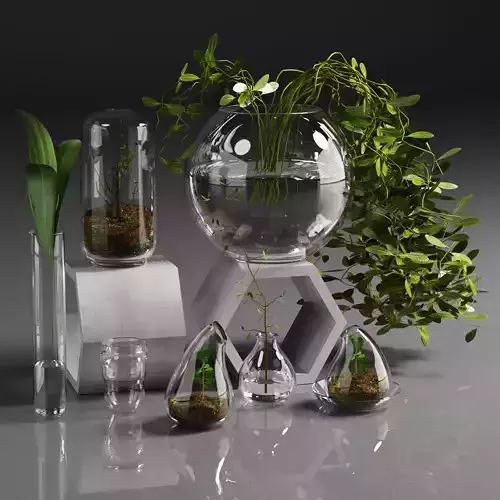 decorative pot set 01