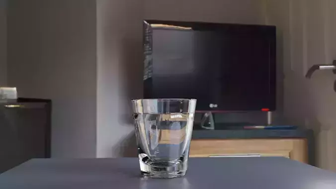 Glass of water