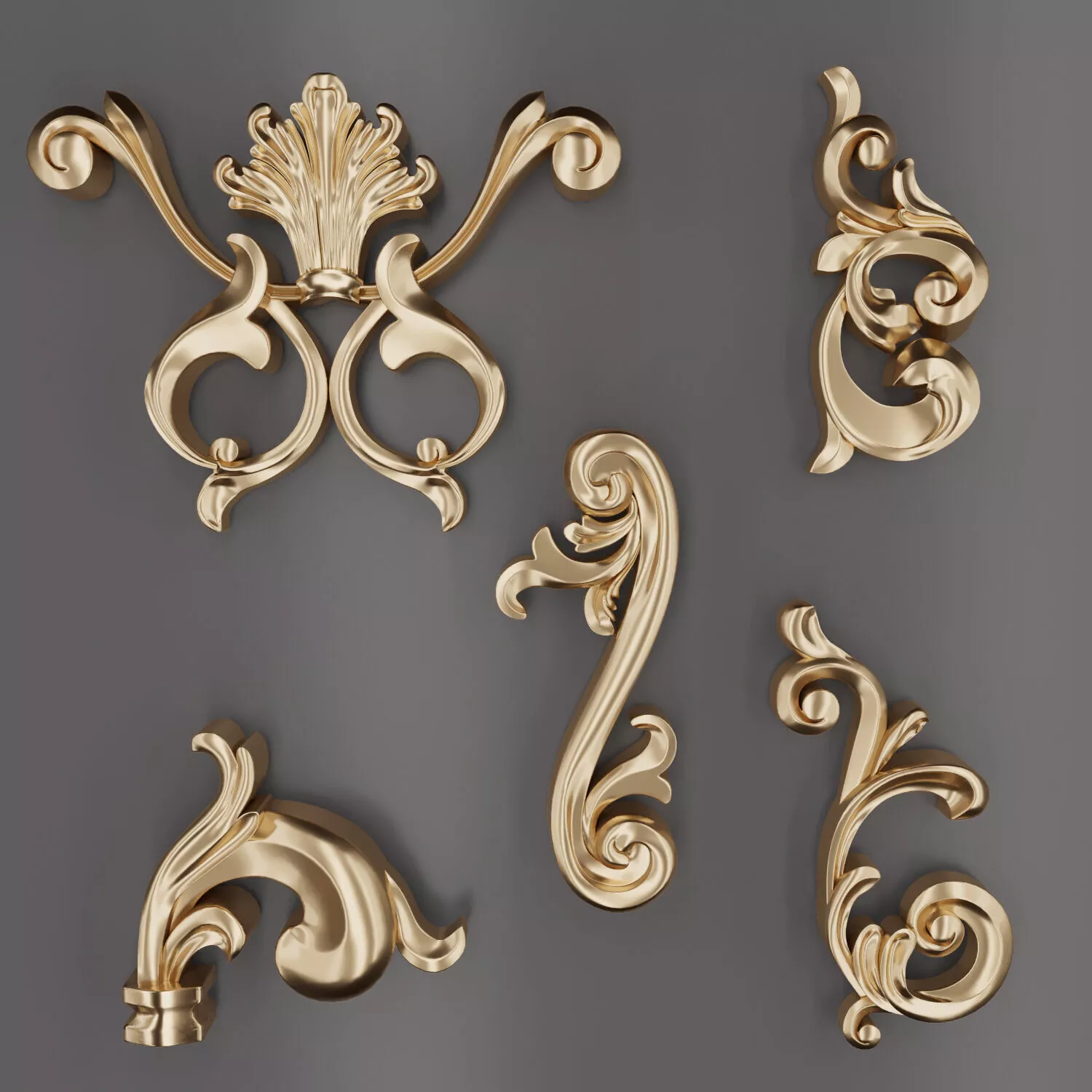Trim Ornament 105 3D model