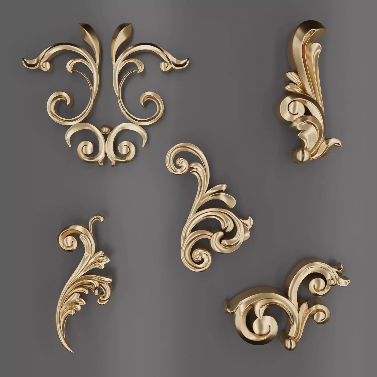 Trim Ornament 106 3D model_0
