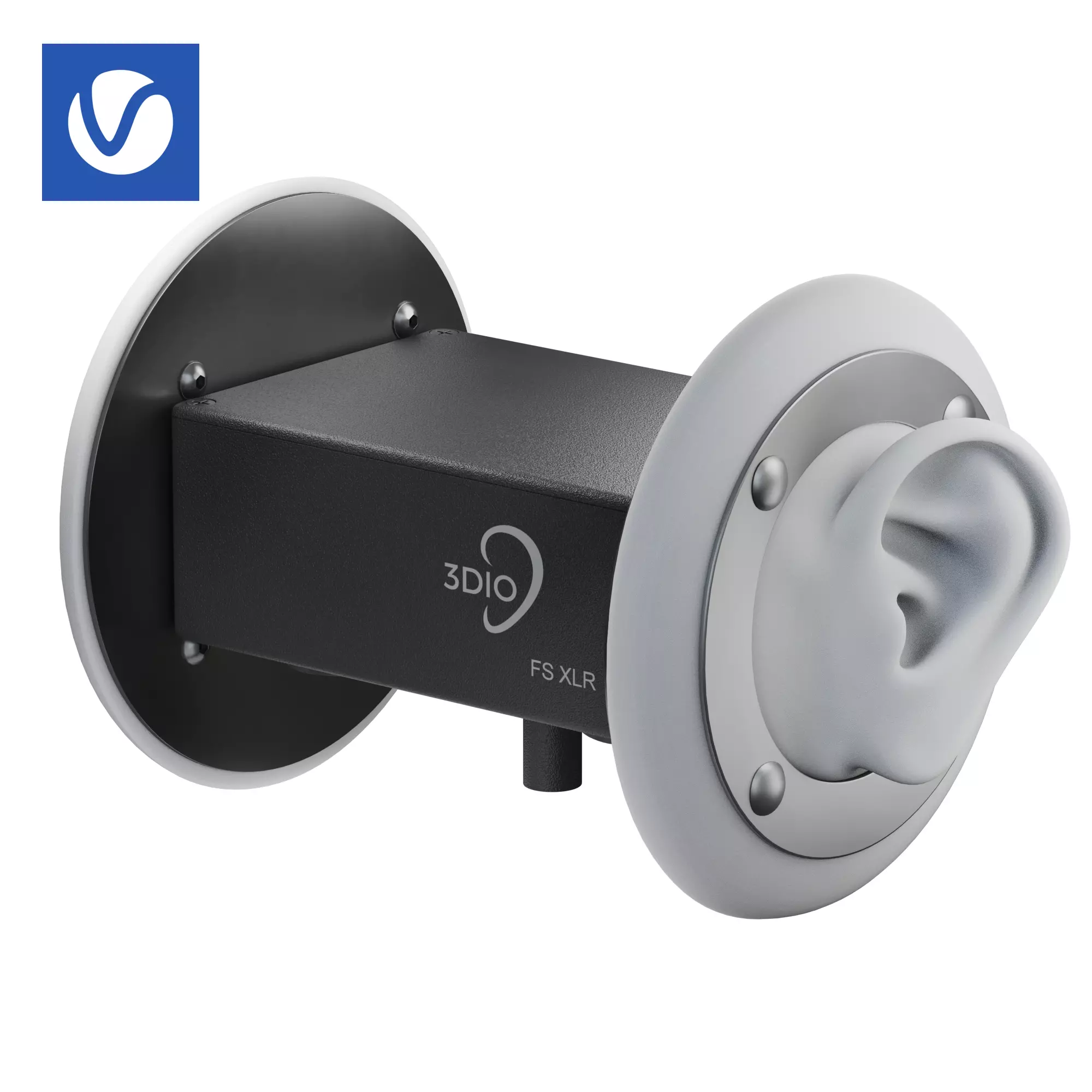 3Dio FS Free Space Pro Professional Binaural Microphone XLR 3D