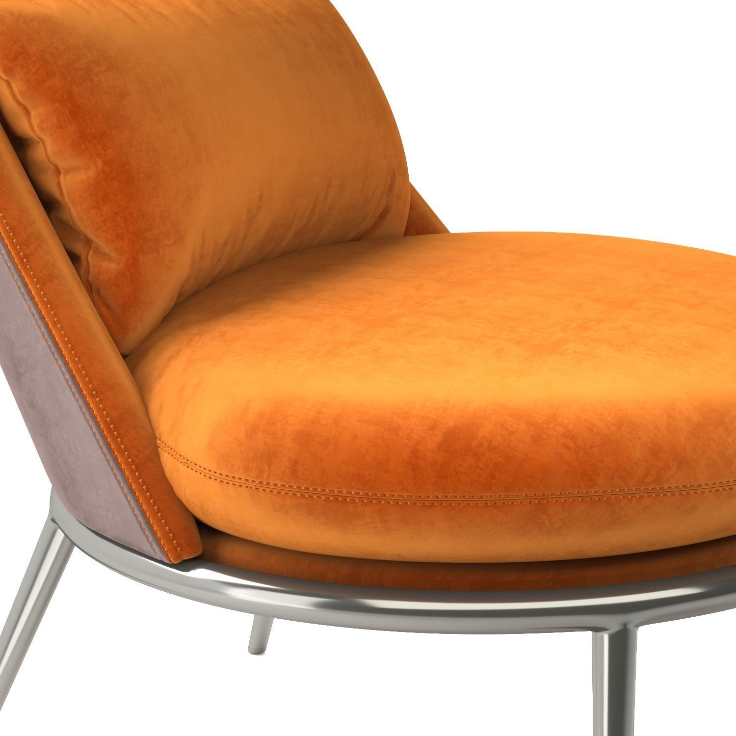 Aurora Arm chair 3D model_2