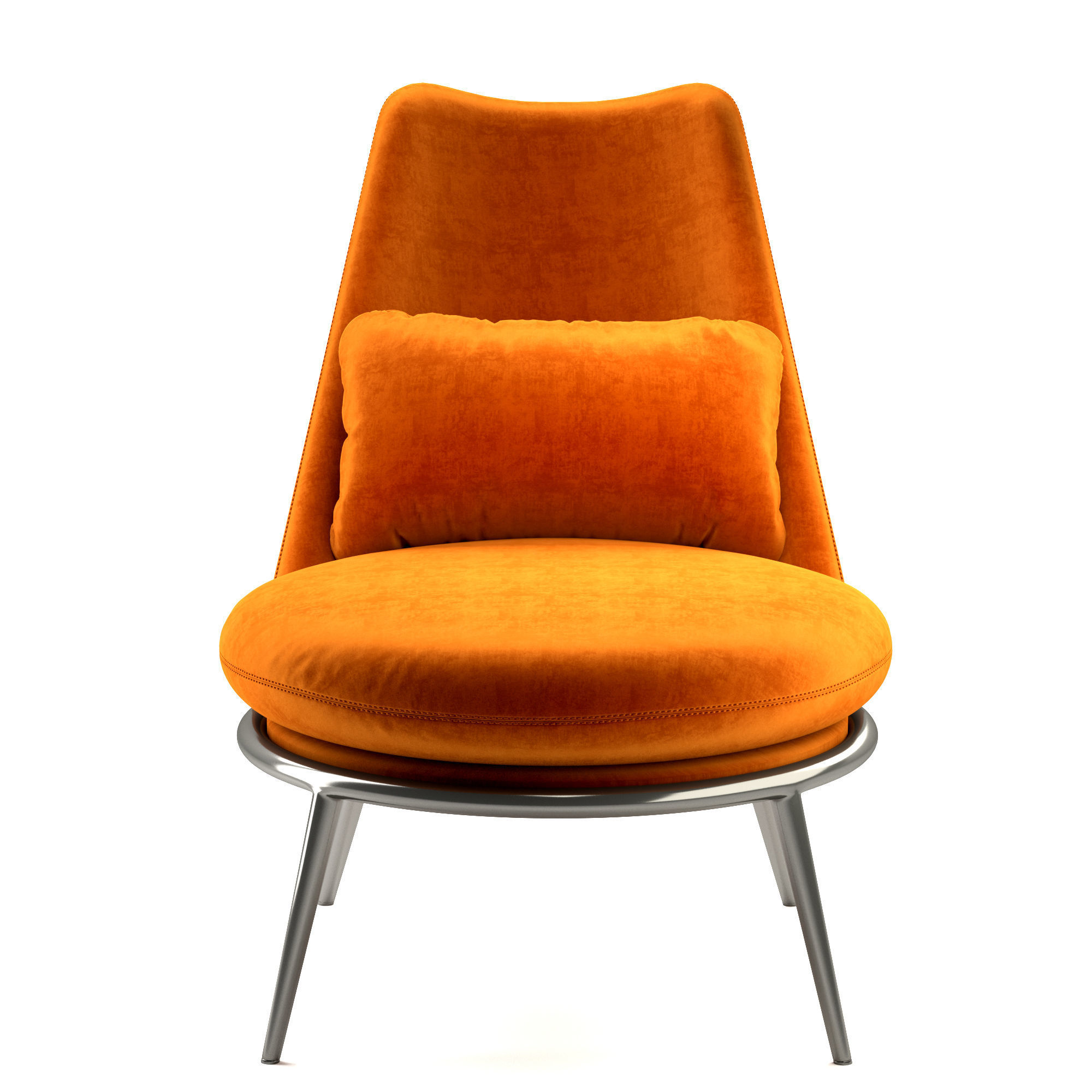 Aurora Arm chair 3D model_1