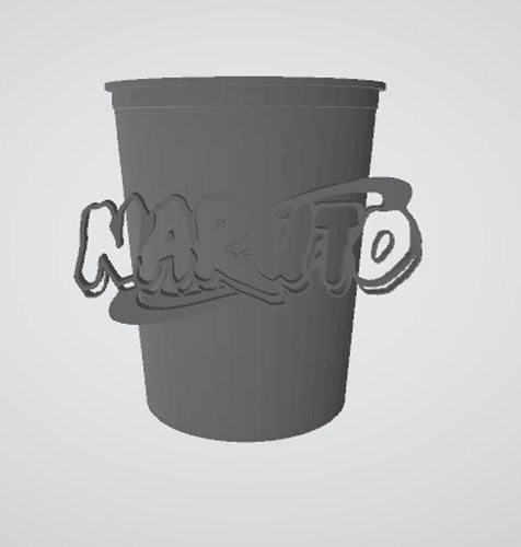 Verre naruto 3D print model