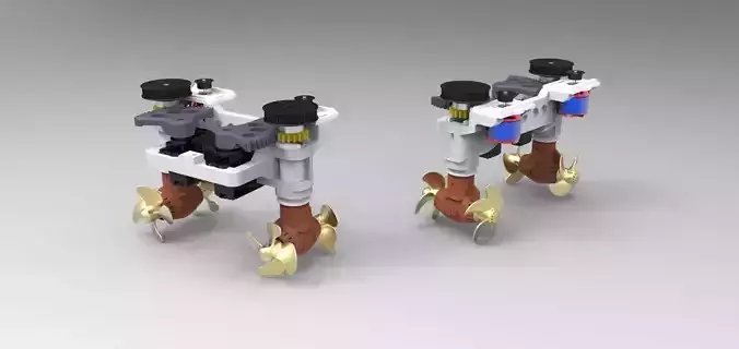 Drive for Seabex One or Seabex Two or other applications 3D print model