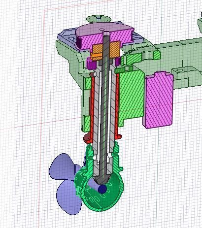 Drive for Seabex One or Seabex Two or other applications 3D print model_8