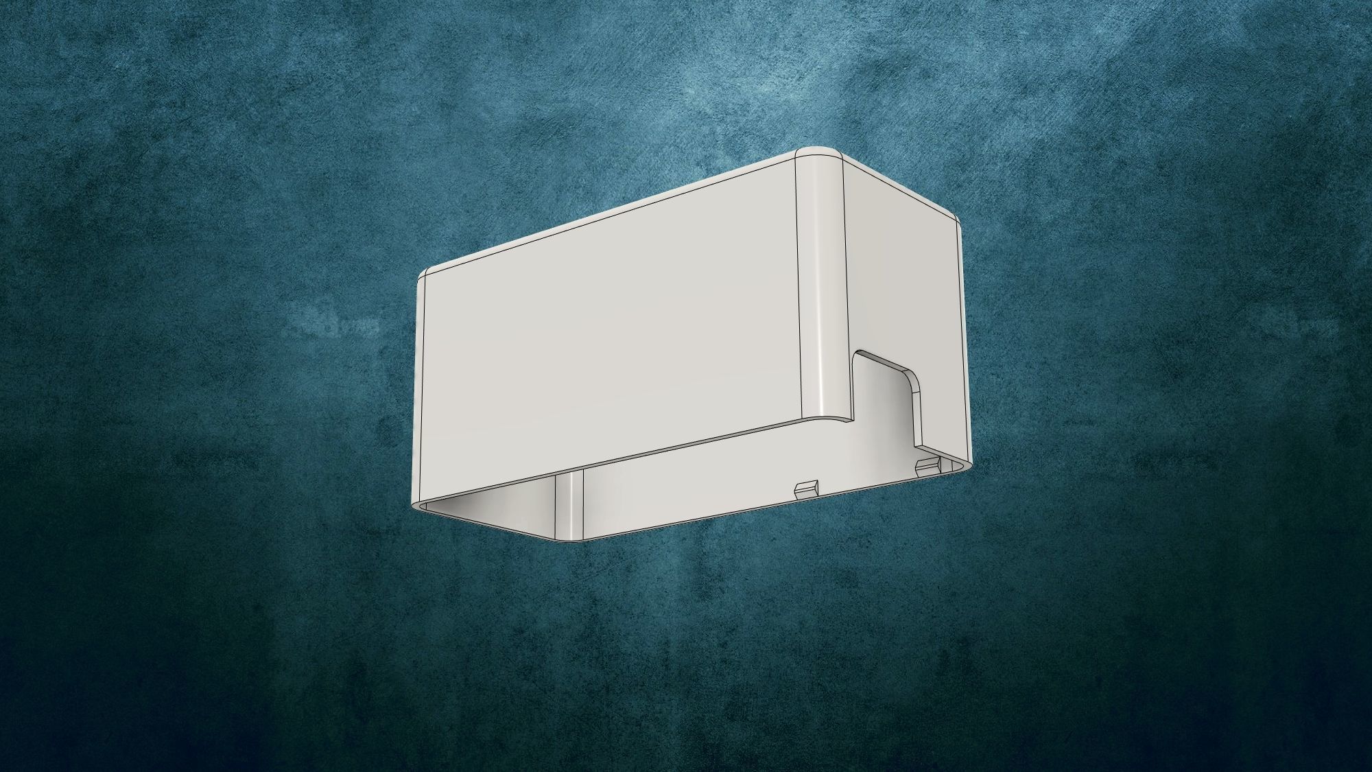Soket Cover Berker 3D print model_3
