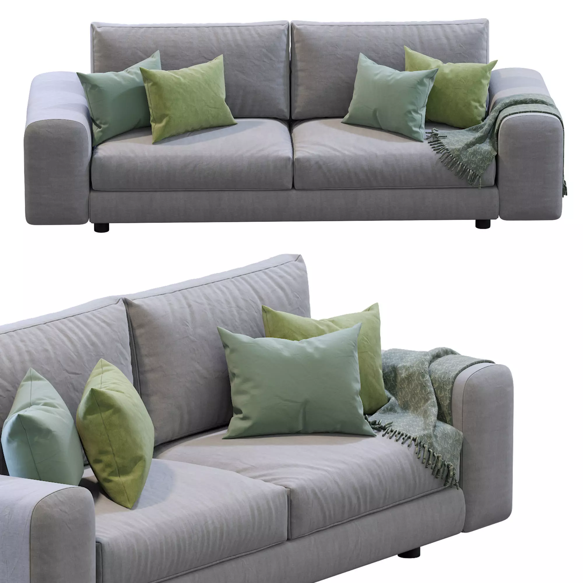 SOFA Low land By Arflex 3D model