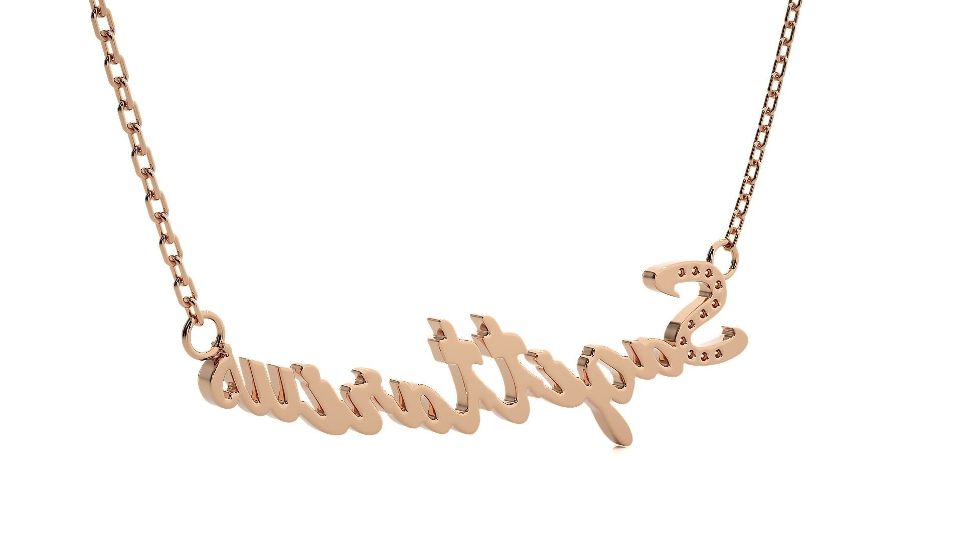 Sagittarius Zodiac Pendant Necklace 3dm stl render detail 3D print model_3