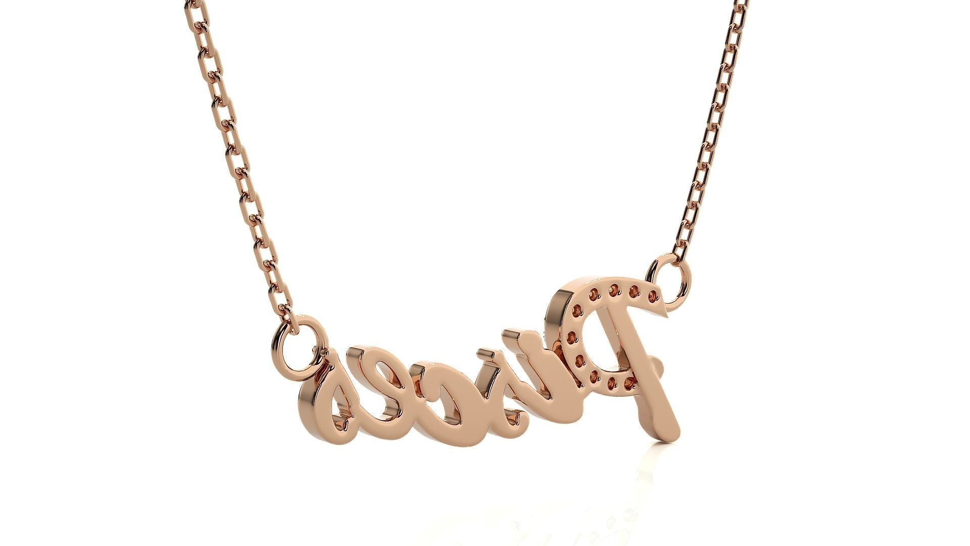 Pisces  Zodiac Pendant Necklace 3dm stl render detail 3D print model_3