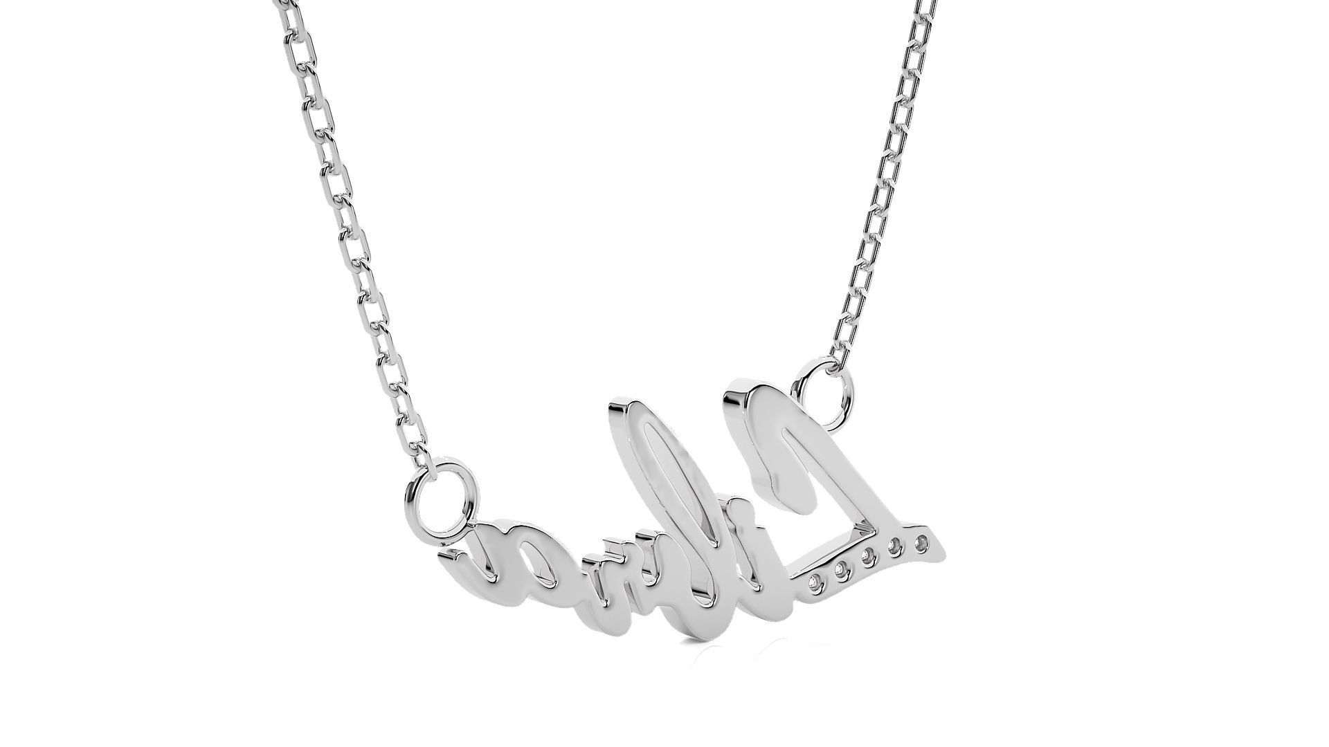 Libra Zodiac Pendant Necklace 3dm stl render detail 3D print model_7