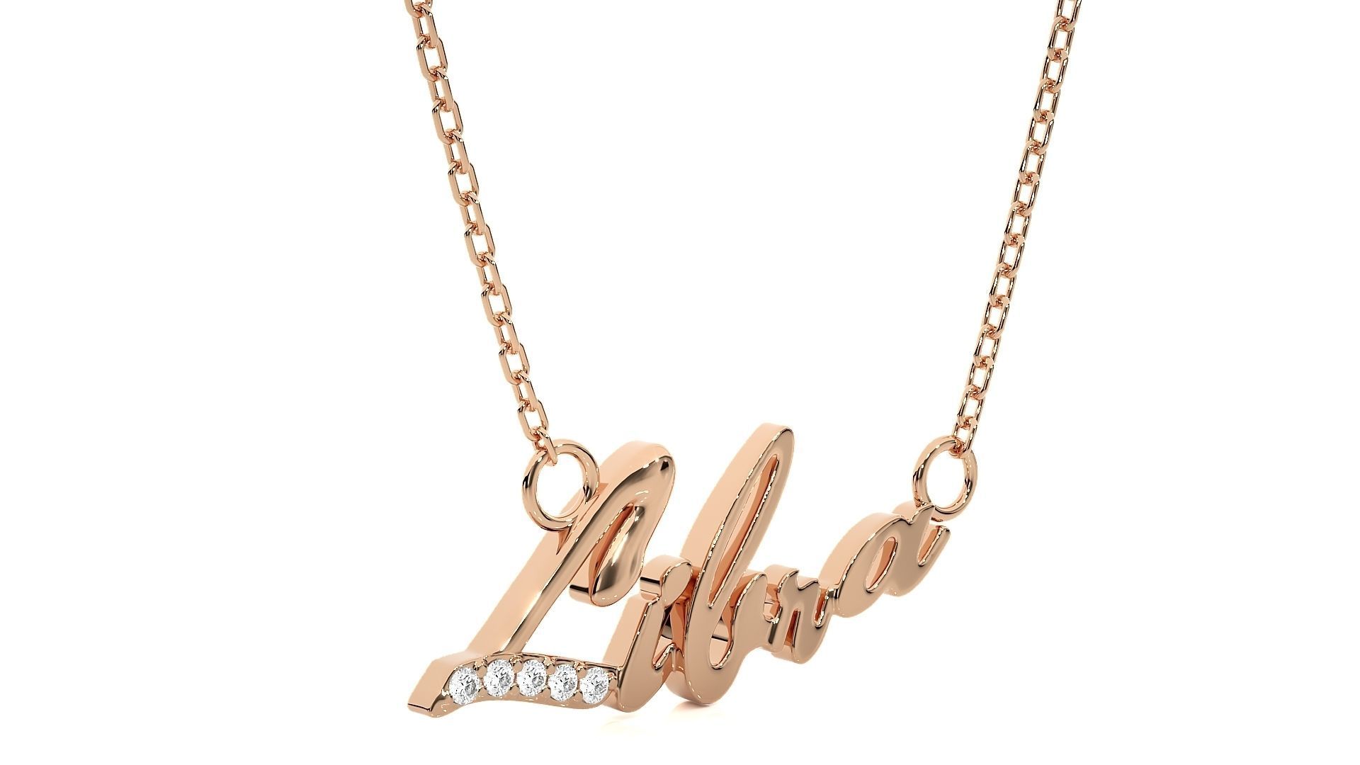 Libra Zodiac Pendant Necklace 3dm stl render detail 3D print model_1