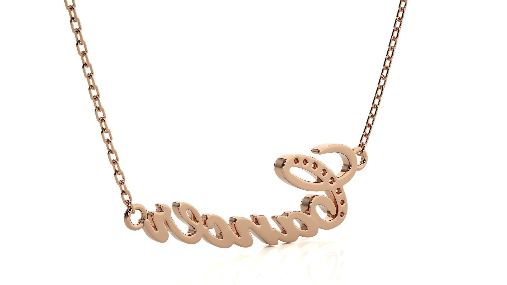 Cancer Zodiac Pendant Necklace 3dm stl render detail 3D print model_3