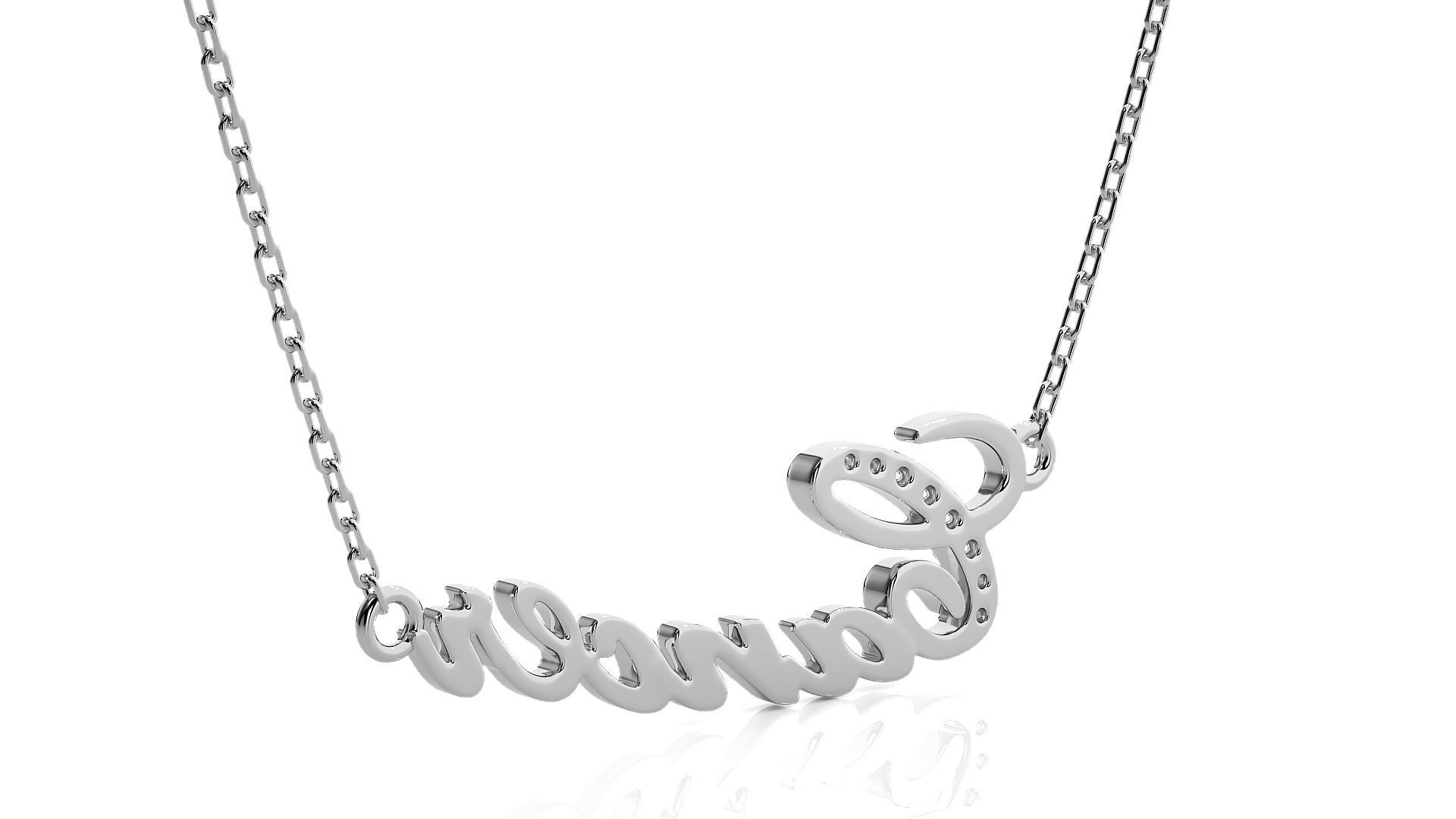 Cancer Zodiac Pendant Necklace 3dm stl render detail 3D print model_7