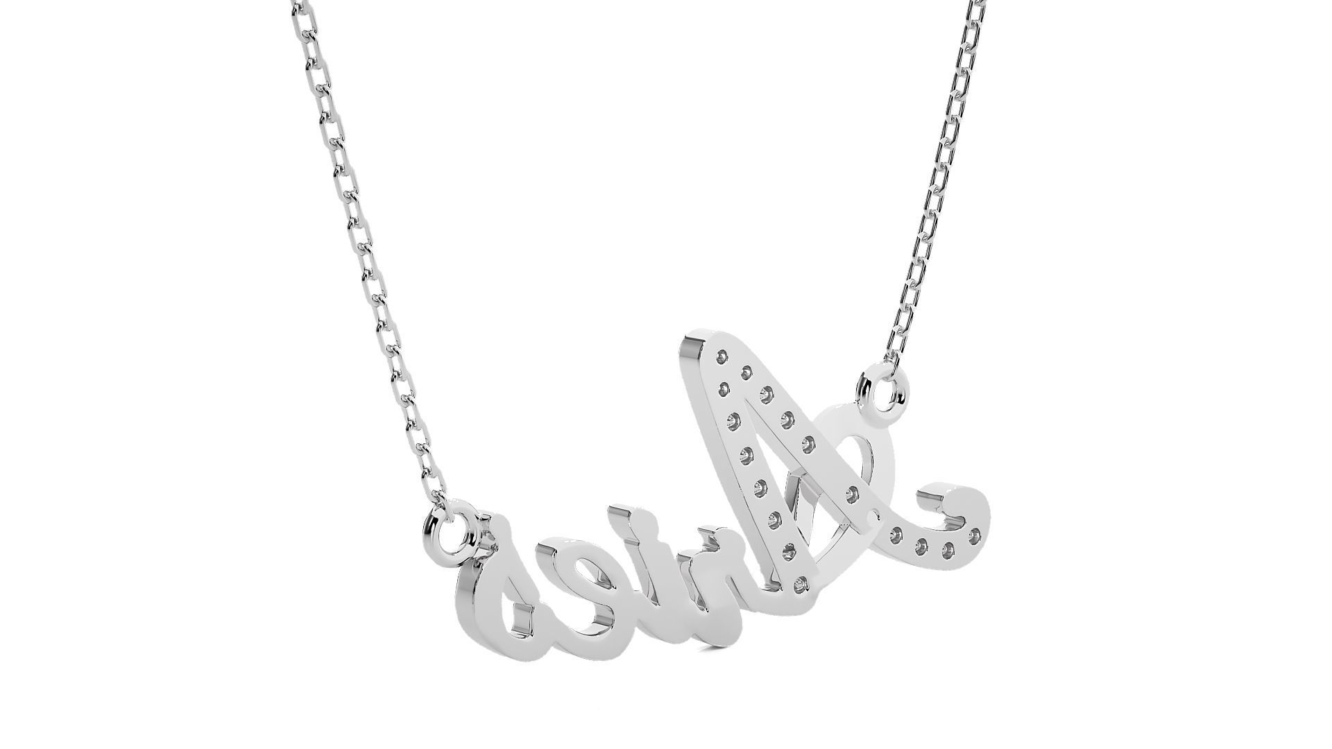 Aries Zodiac Pendant Necklace 3dm stl render detail 3D print model_7