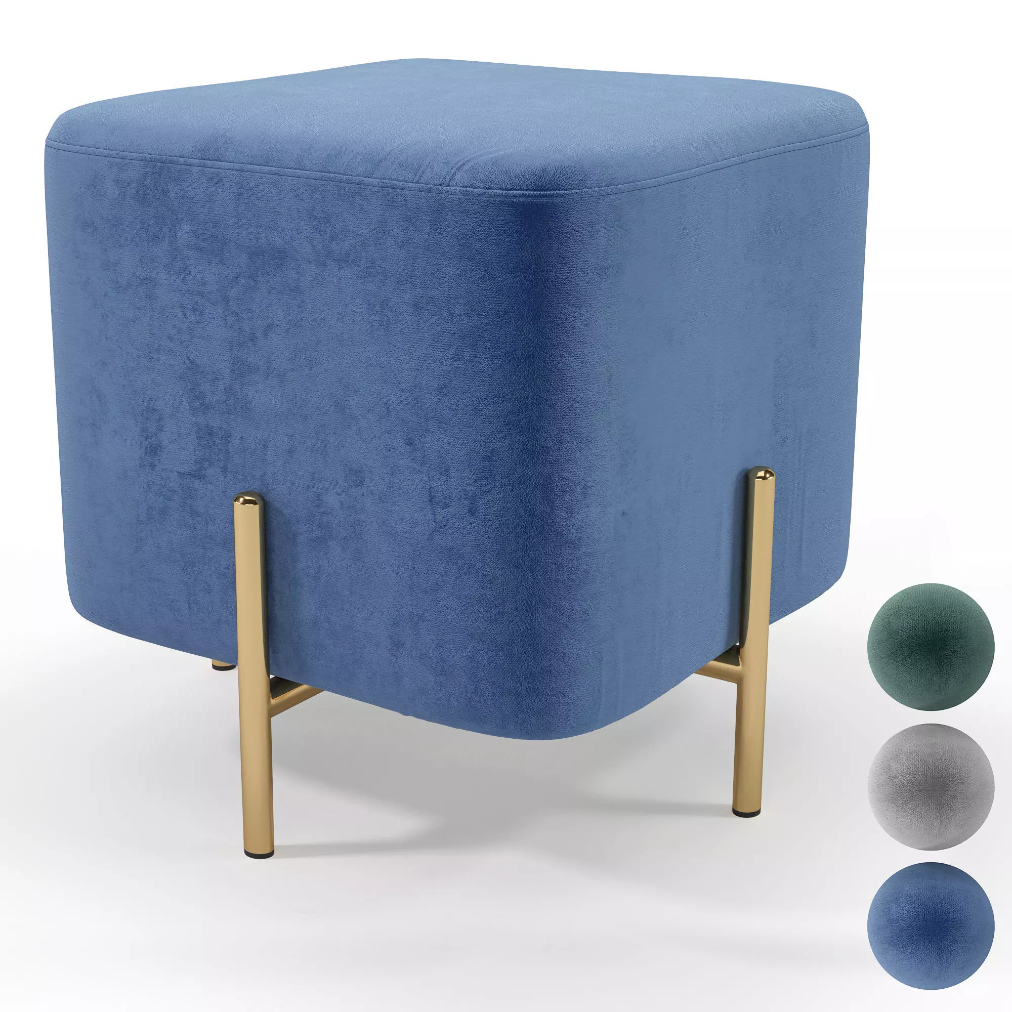 Halmar Corno Pouf 3D model