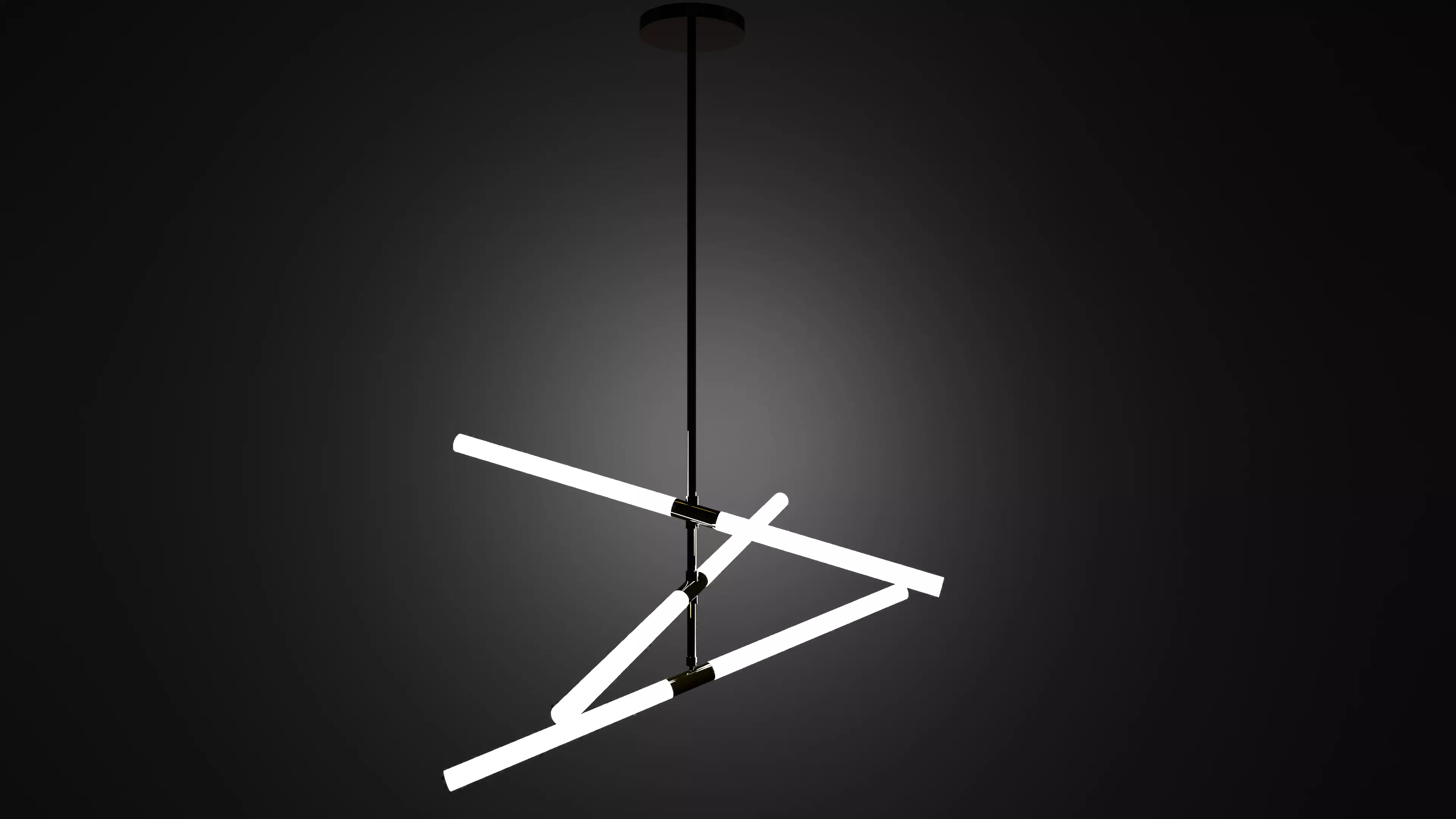 Ceiling lamp Free low-poly 3D model