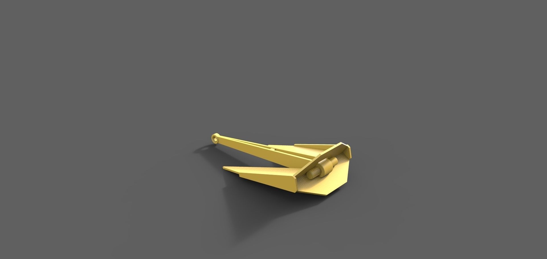 Offshore Anchor Typ C 3D print model_1