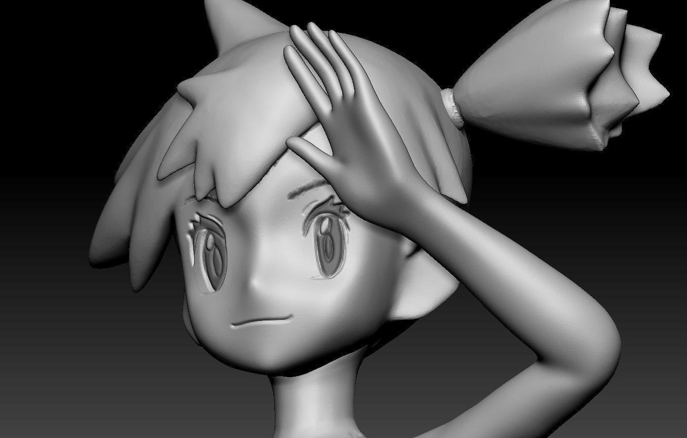 Pokemon Gym Leader Misty 3D print model_5