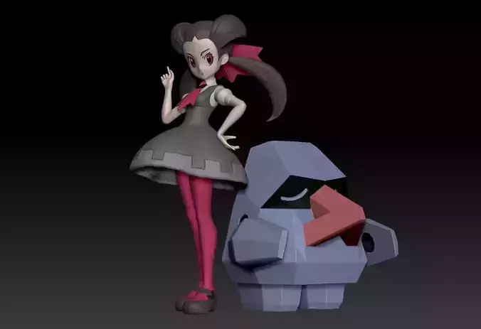 Pokemon Gym Leader Roxanne