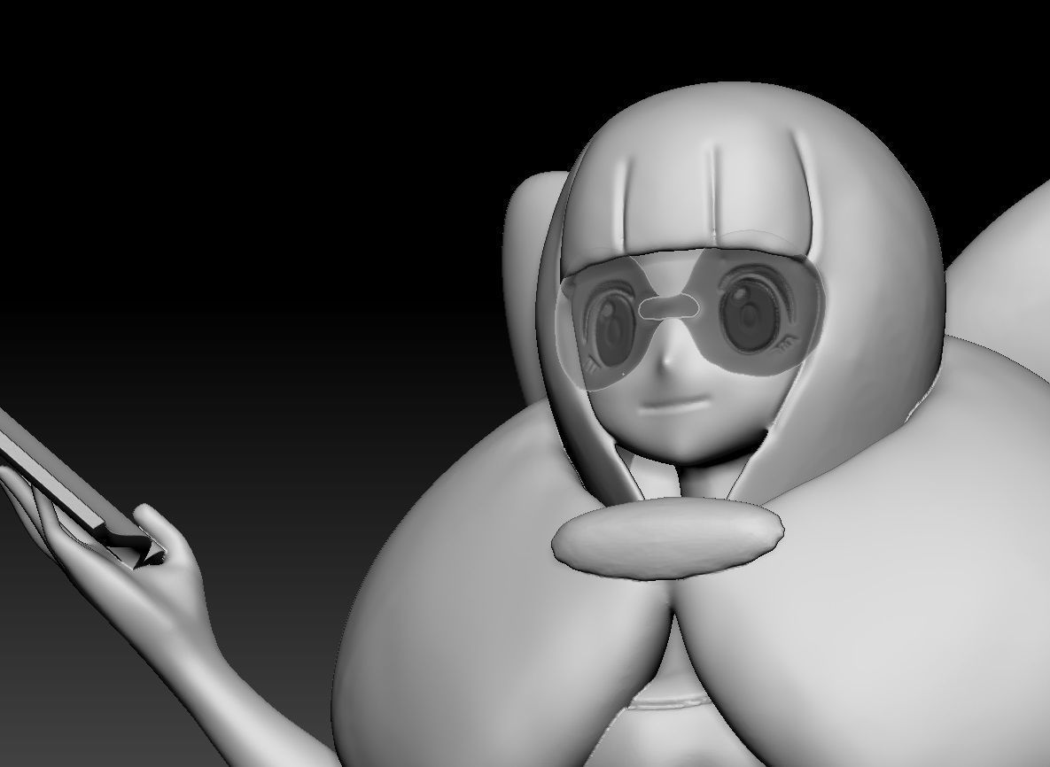 Pokemon Elite Four Shauntal 3D print model_5