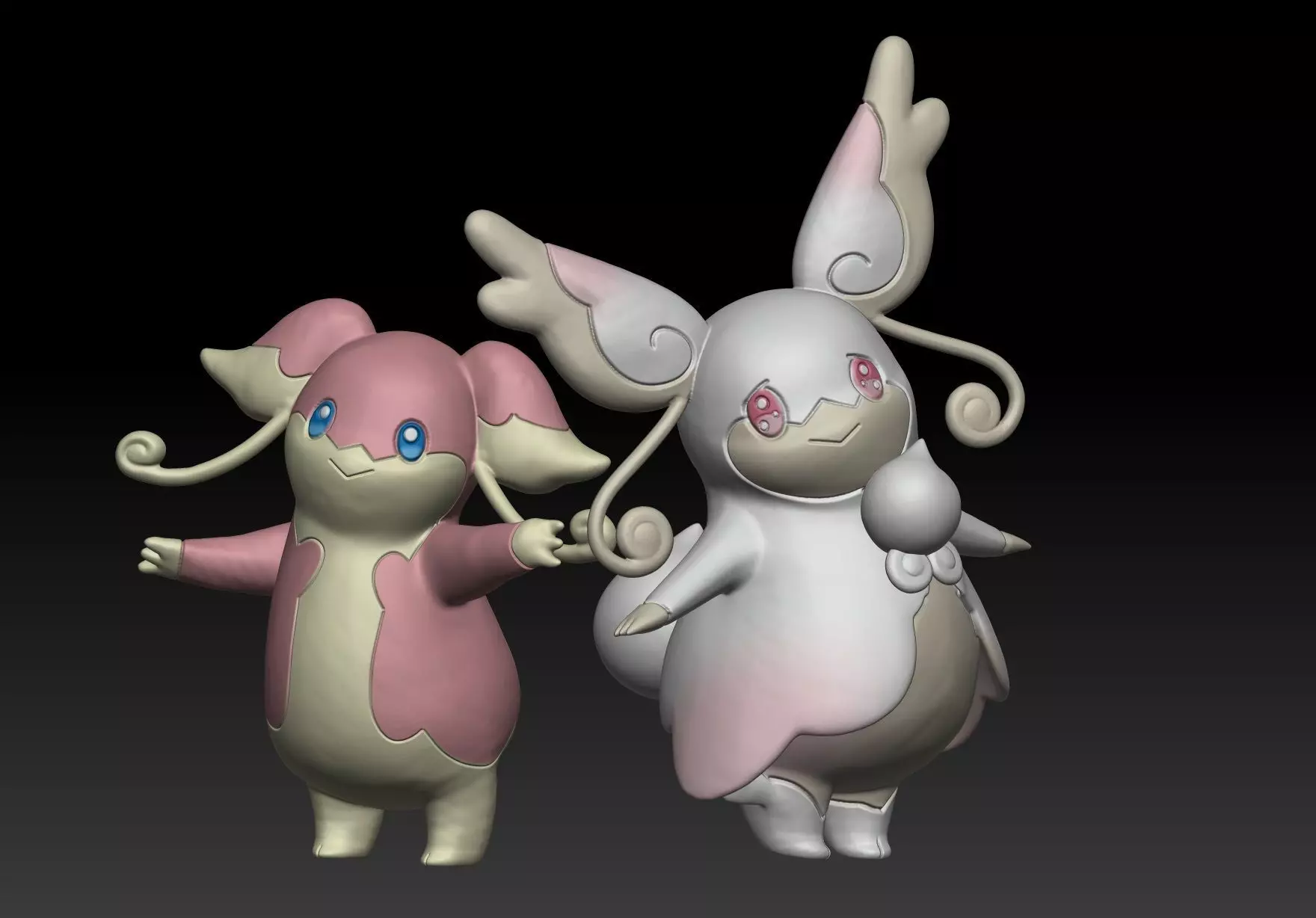 Pokemon Audino MegaAudino 3D print model_0