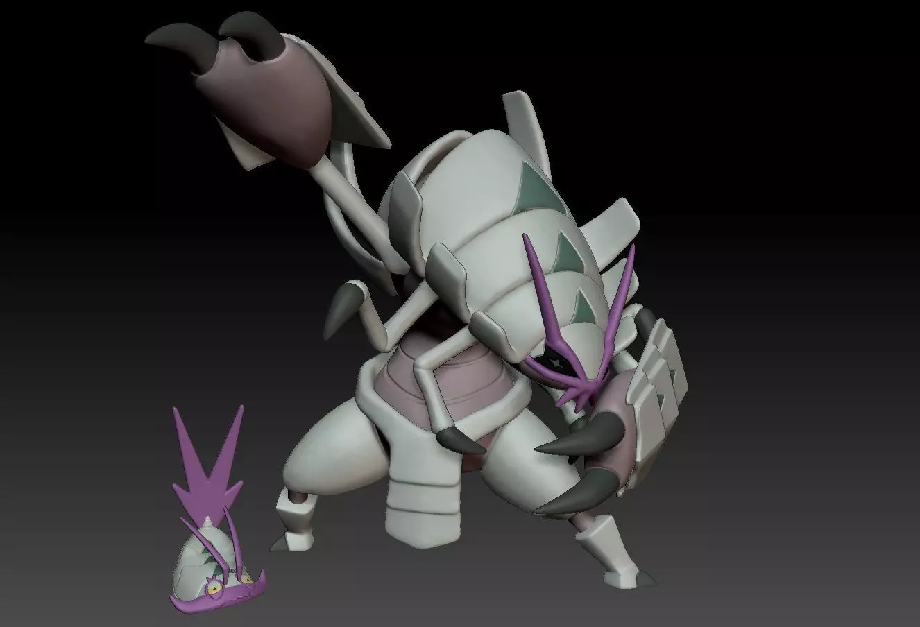Pokemon Wimpod Golisopod 3D print model_0