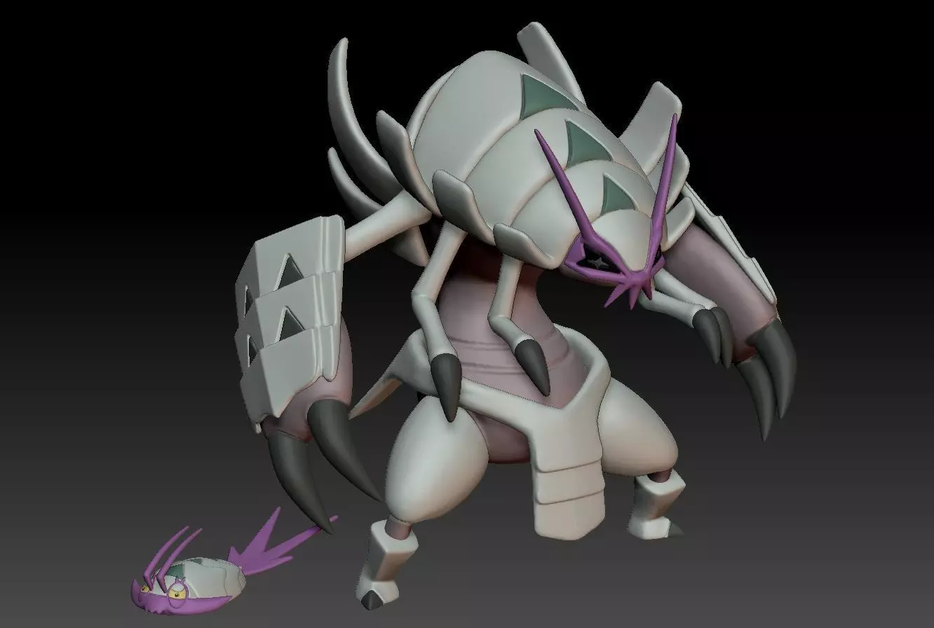 Pokemon Wimpod Golisopod 3D print model_0