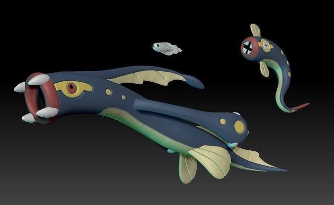 Pokemon Tynamo Eelektrik Eelektross 3D print model